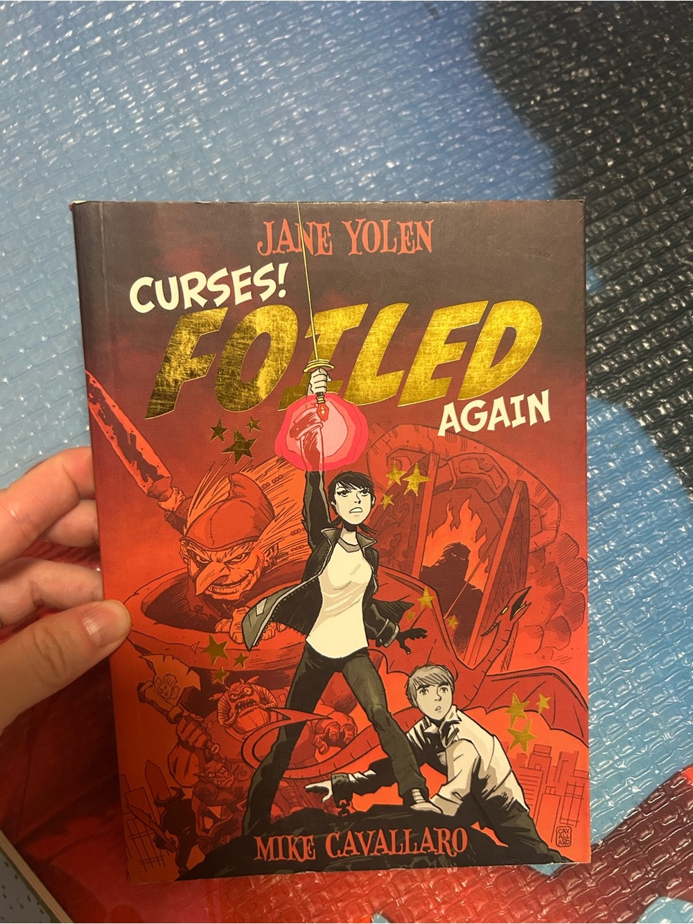 5 For$25! Curses! Foiled Again by Jane Yolen - Red Graphic Novel